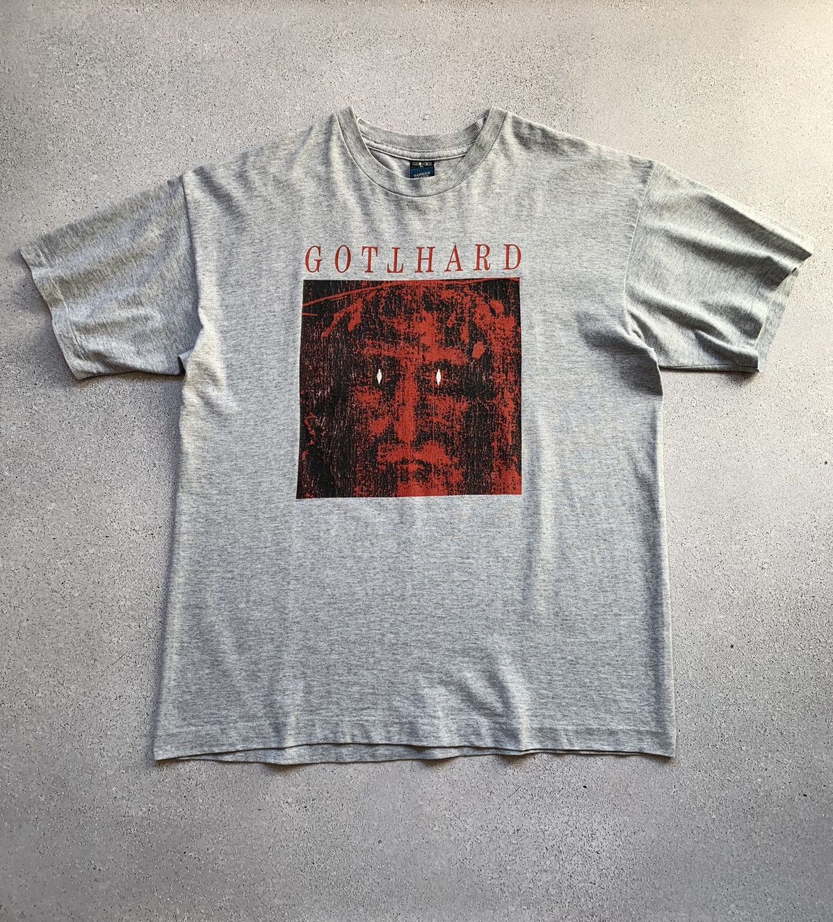 Band Tees Vintage 1992 GOTTHARD “The New Rock Massif” Tee Size US XL / EU 56 / 4 - 2 Thumbnail