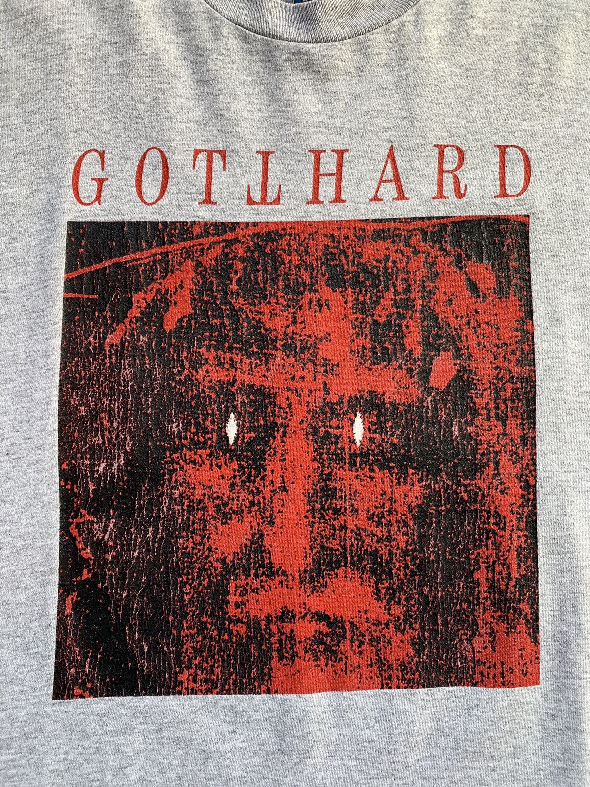 Band Tees Vintage 1992 GOTTHARD “The New Rock Massif” Tee Size US XL / EU 56 / 4 - 7 Thumbnail