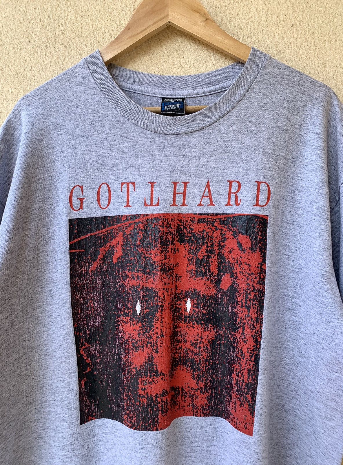Band Tees Vintage 1992 GOTTHARD “The New Rock Massif” Tee Size US XL / EU 56 / 4 - 1 Thumbnail