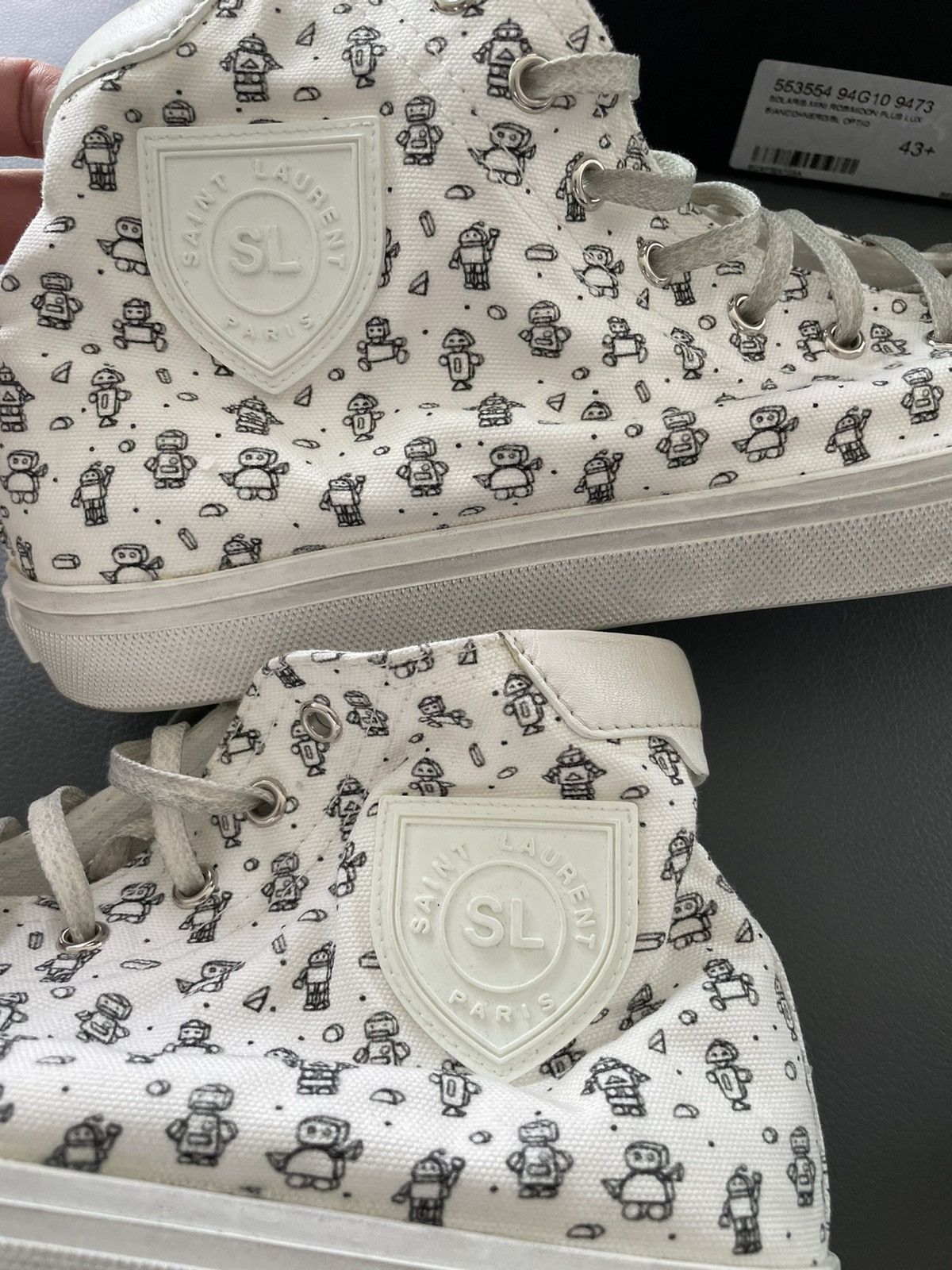 Saint Laurent Paris × Yves Saint Laurent Brand NEW Saint Laurent Runway Bedford Moon Plus Sneakers Size US 10.5 / EU 43-44 - 7 Thumbnail