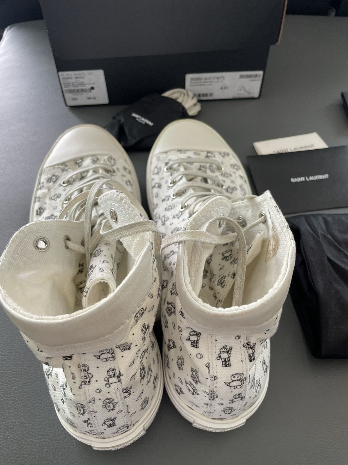 Hedi Slimane × Saint Laurent Paris × Yves Saint Laurent Saint Laurent Runway 🤖 Sneakers Brand New Limited Edition Size US 10.5 / EU 43-44 - 7 Thumbnail