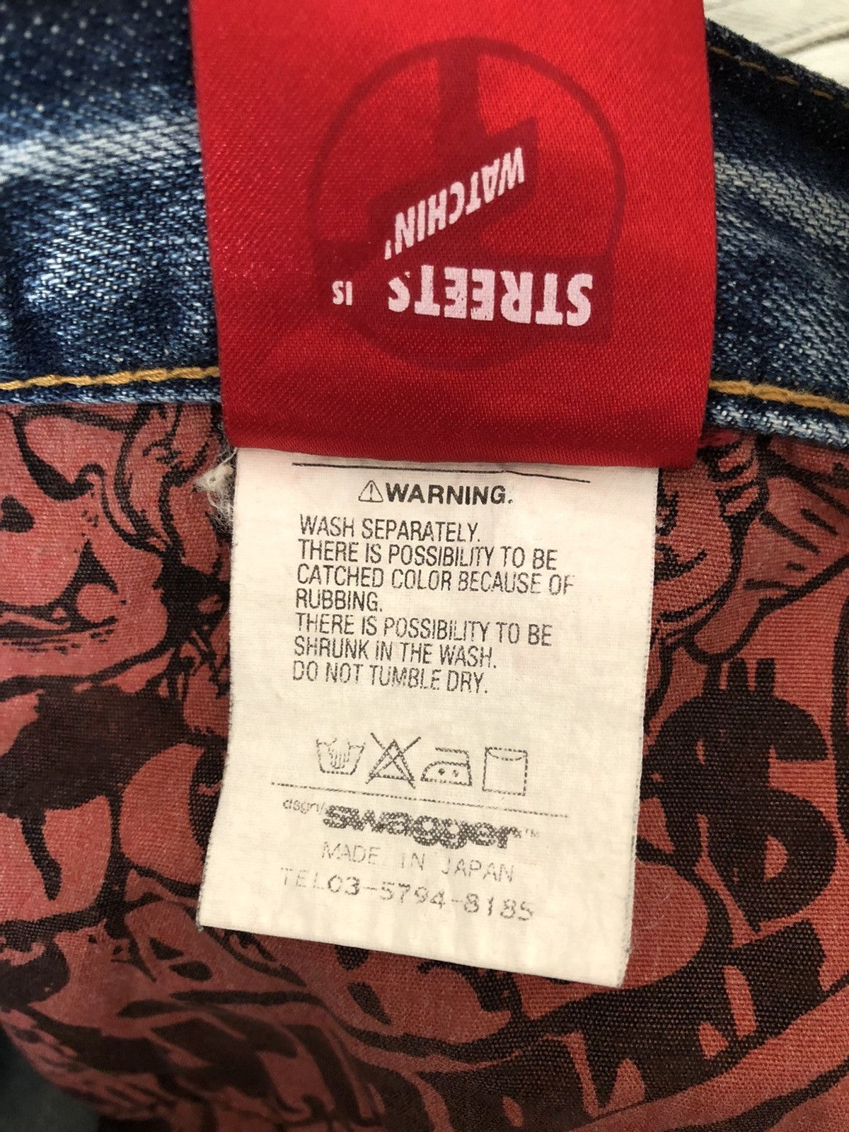 Swagger Vintage Swagger Japan Rips Distressed Denim Jeans Size US 32 / EU 48 - 22 Thumbnail
