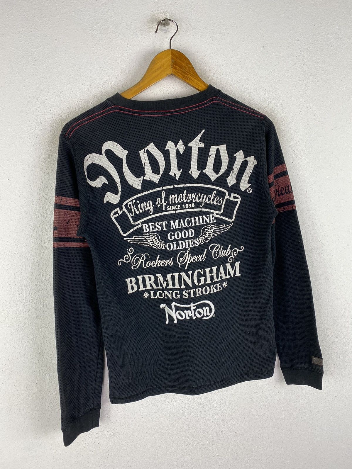 Norton 🔥DHL SHIPPING🔥NORTON KING OF MOTORCYCLE ROCKET SPEED CLUB Size US M / EU 48-50 / 2 - 3 Thumbnail