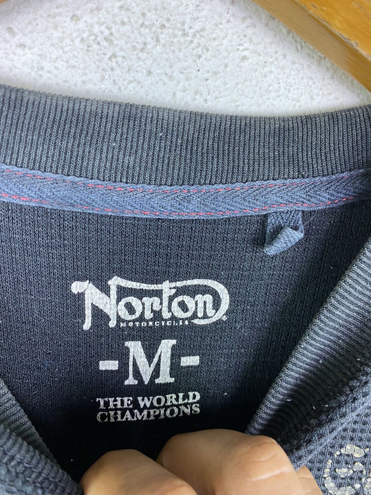 Norton 🔥DHL SHIPPING🔥NORTON KING OF MOTORCYCLE ROCKET SPEED CLUB Size US M / EU 48-50 / 2 - 8 Thumbnail