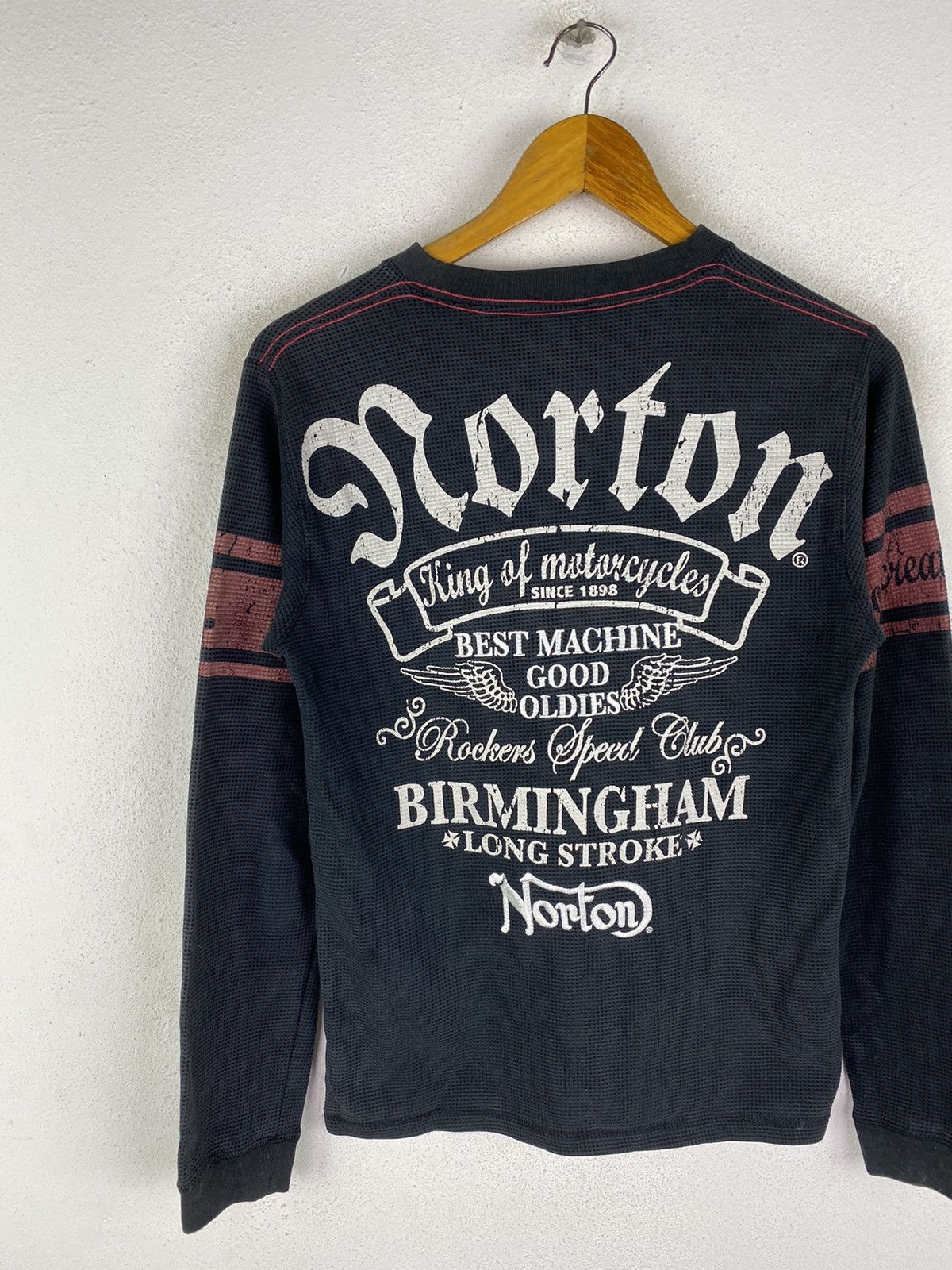 Norton 🔥DHL SHIPPING🔥NORTON KING OF MOTORCYCLE ROCKET SPEED CLUB Size US M / EU 48-50 / 2 - 4 Thumbnail