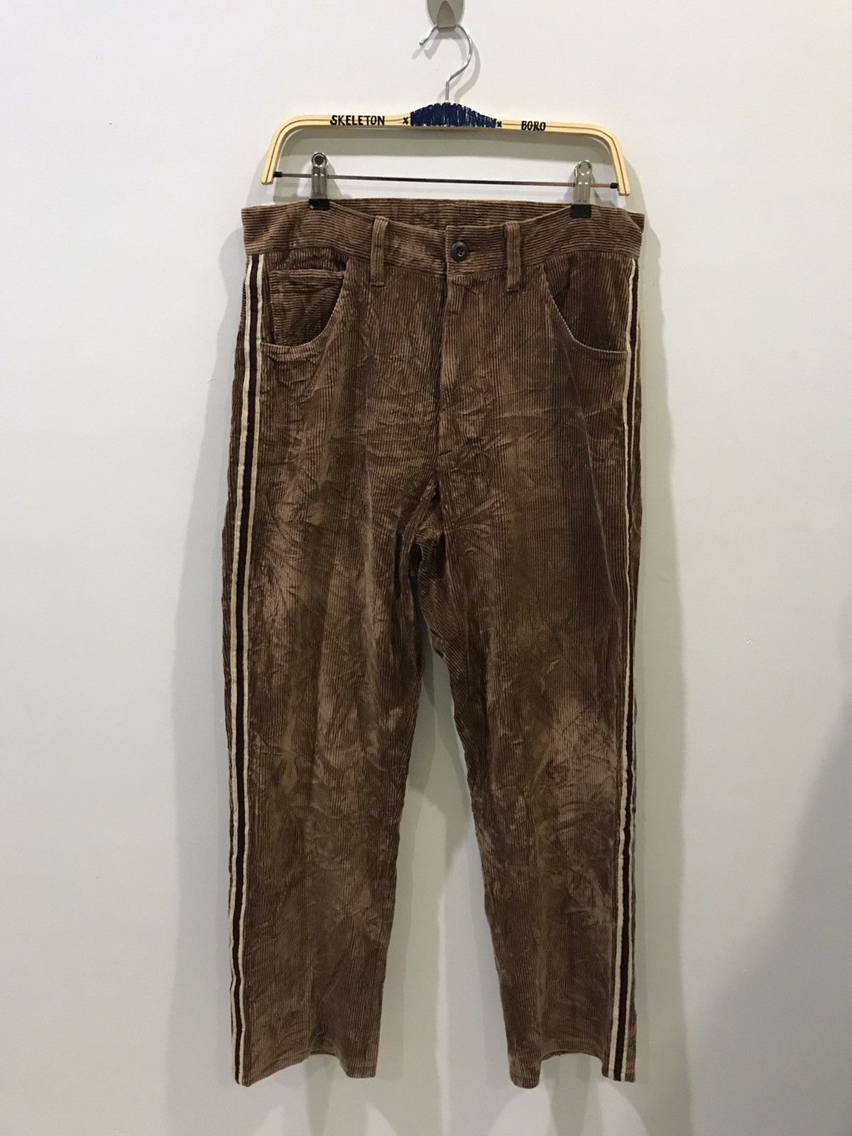 Japanese Brand × WHIZ LIMITED WHIZ LIMITED By HIROAKI SHITANO Japan Curduroy Baggy Pant Size US 32 / EU 48 - 1 Thumbnail