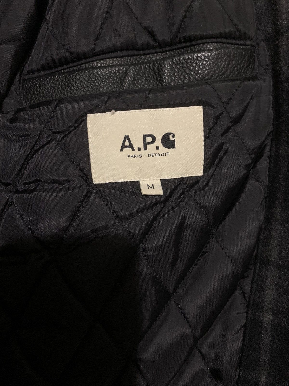 A.P.C. × Carhartt Wip APC x Carhartt Schopenhauer Bomber/Varsity Jacket Size US M / EU 48-50 / 2 - 4 Thumbnail