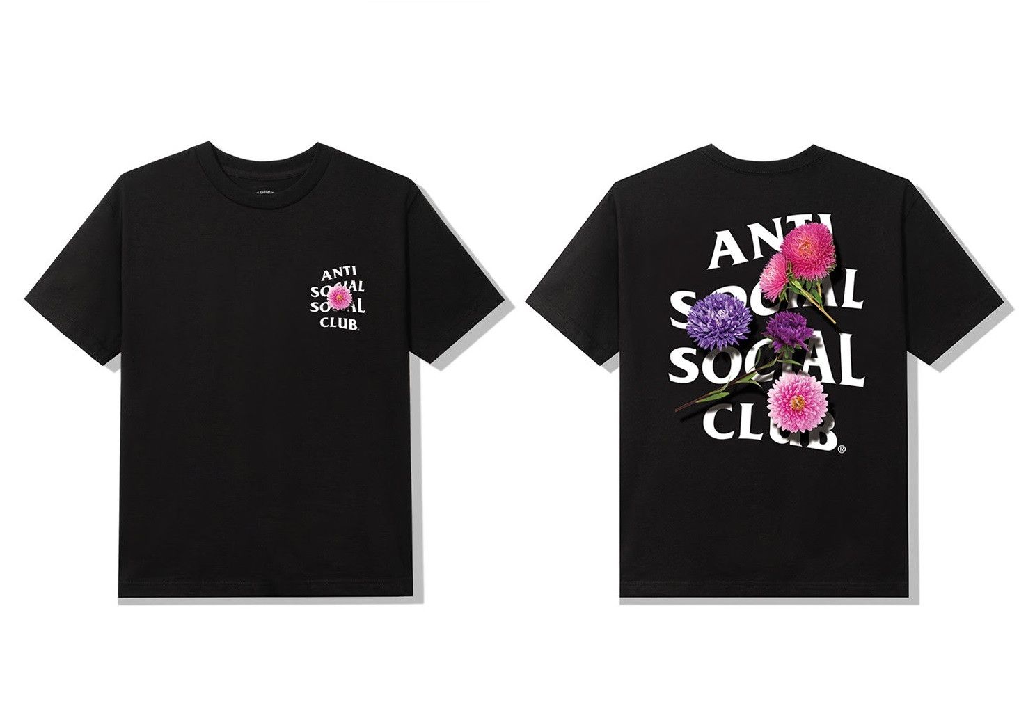 Anti Social Social Club × Members Only DS weekly ASSC Broken Vase Black Tee BAPE KITH FTP FOG OOTD Size US XL / EU 56 / 4 - 1 Thumbnail