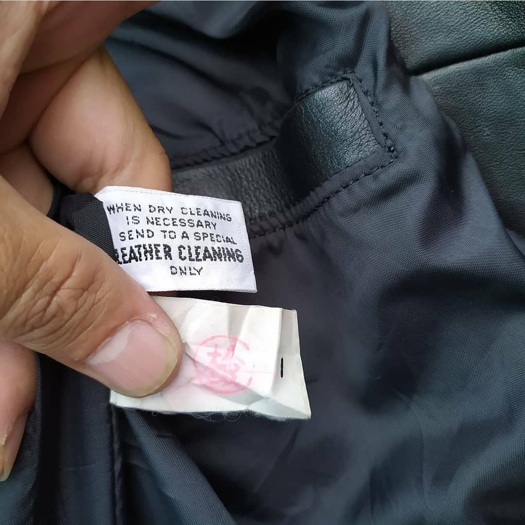 Genuine Leather × Japanese Brand TOP RIDER LEATHER RAMONES PERFECTO PETROFF JACKET Size US L / EU 52-54 / 3 - 6 Thumbnail