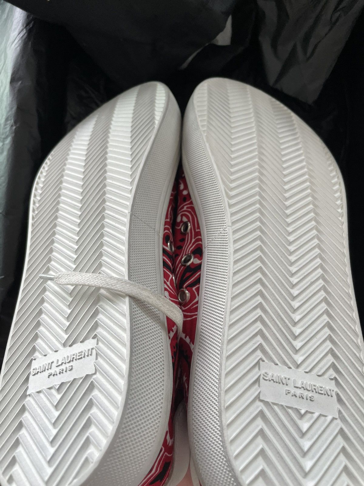 Saint Laurent Paris × Yves Saint Laurent Brand NEW Runway Saint Laurent Sneakers Size US 12 / EU 45 - 7 Thumbnail