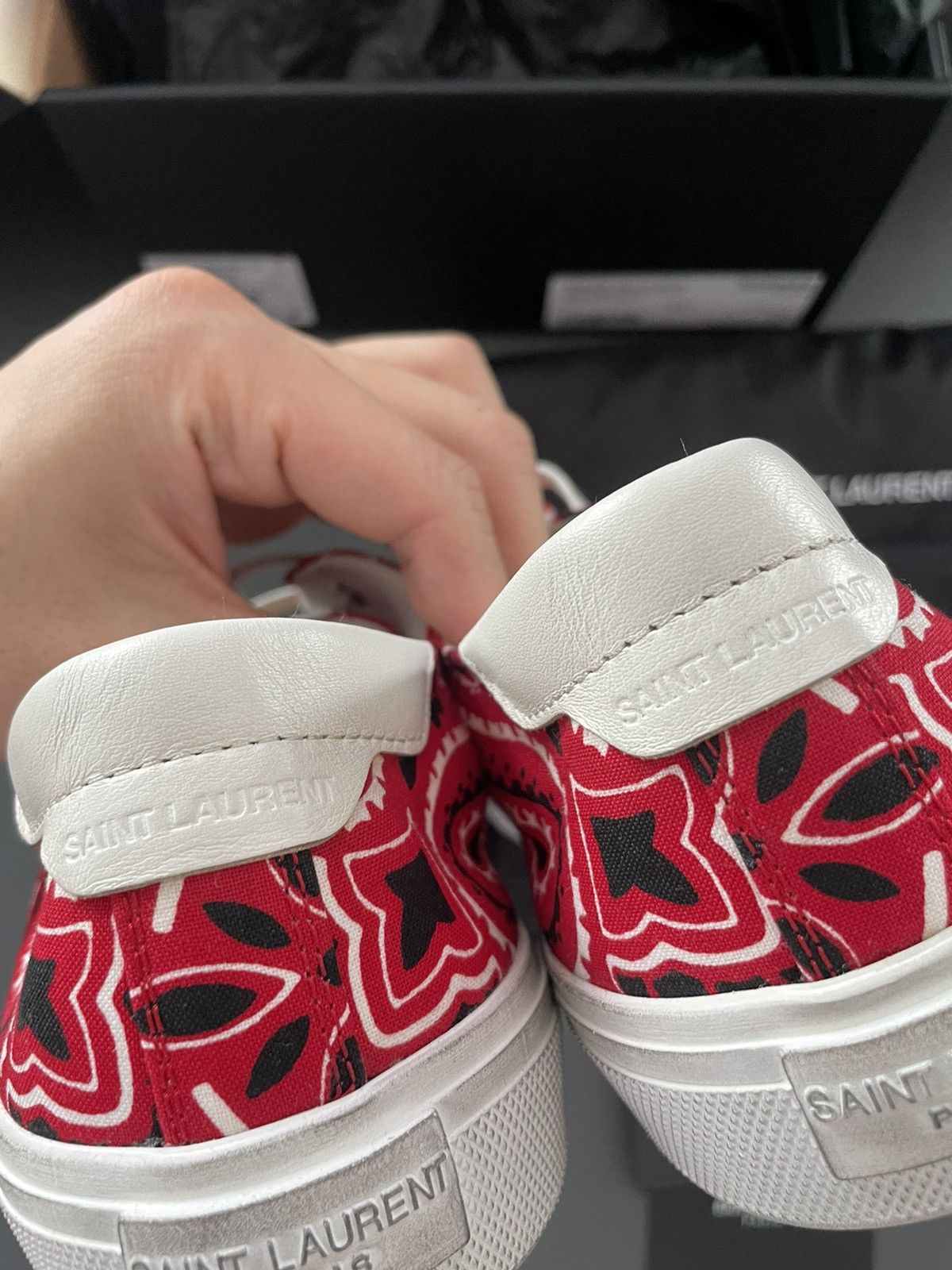 Saint Laurent Paris × Yves Saint Laurent Brand NEW Runway Saint Laurent Sneakers Size US 12 / EU 45 - 12 Thumbnail