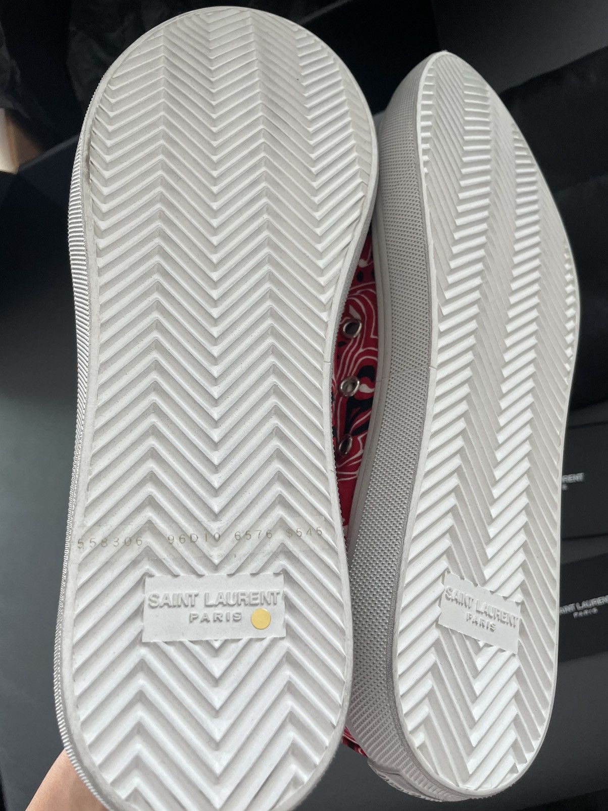 Saint Laurent Paris × Yves Saint Laurent Brand NEW Runway Saint Laurent Sneakers Size US 12 / EU 45 - 6 Thumbnail