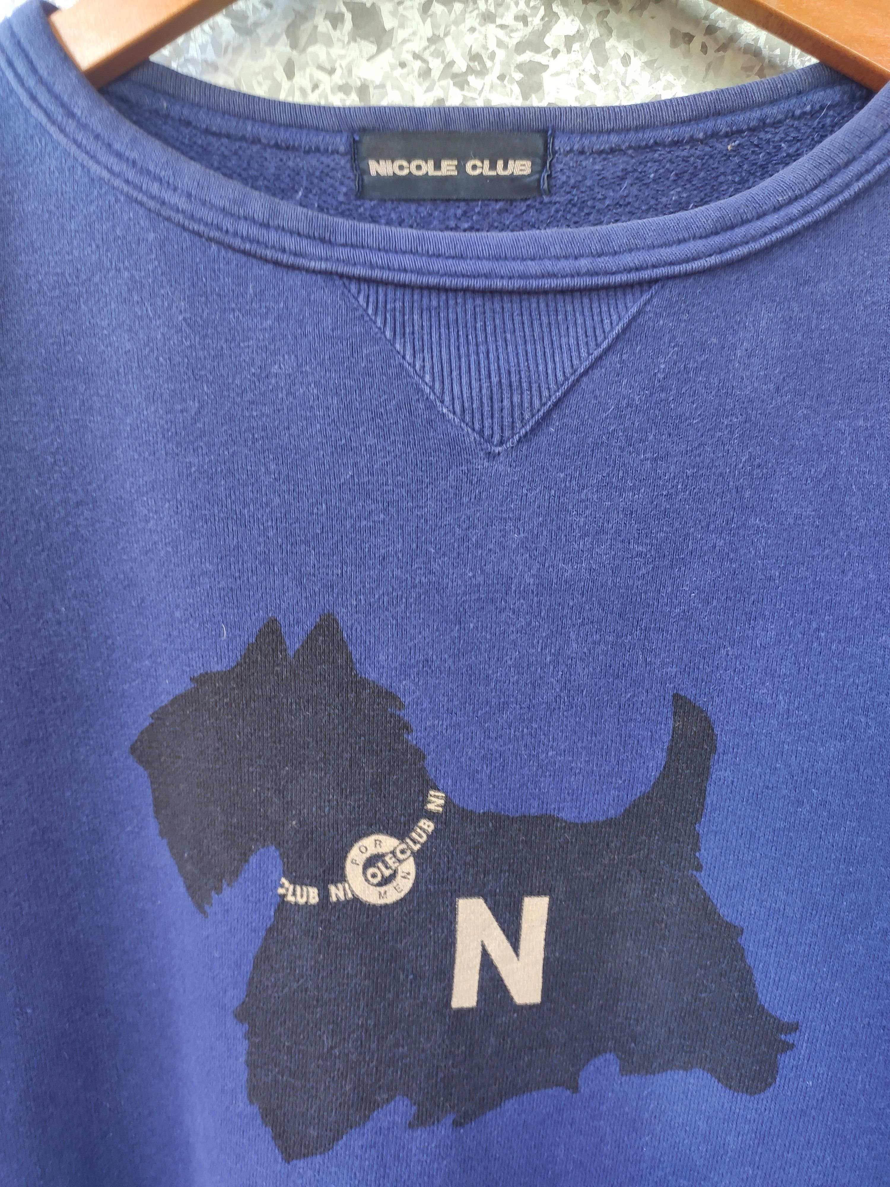 Nicole Club 🔥 Vintage Nicole Club For Men Sweatshirt Japanese Size US M / EU 48-50 / 2 - 3 Thumbnail