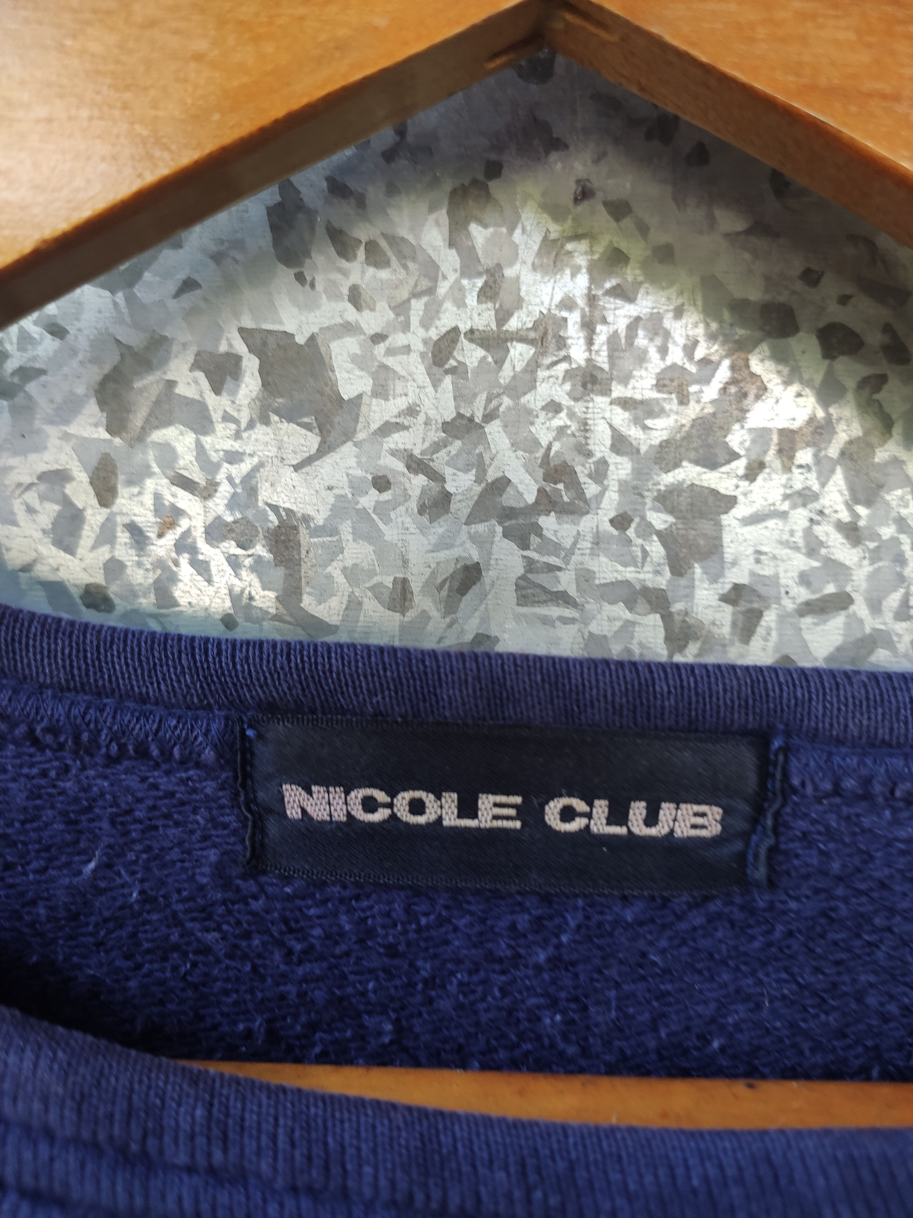 Nicole Club 🔥 Vintage Nicole Club For Men Sweatshirt Japanese Size US M / EU 48-50 / 2 - 5 Thumbnail