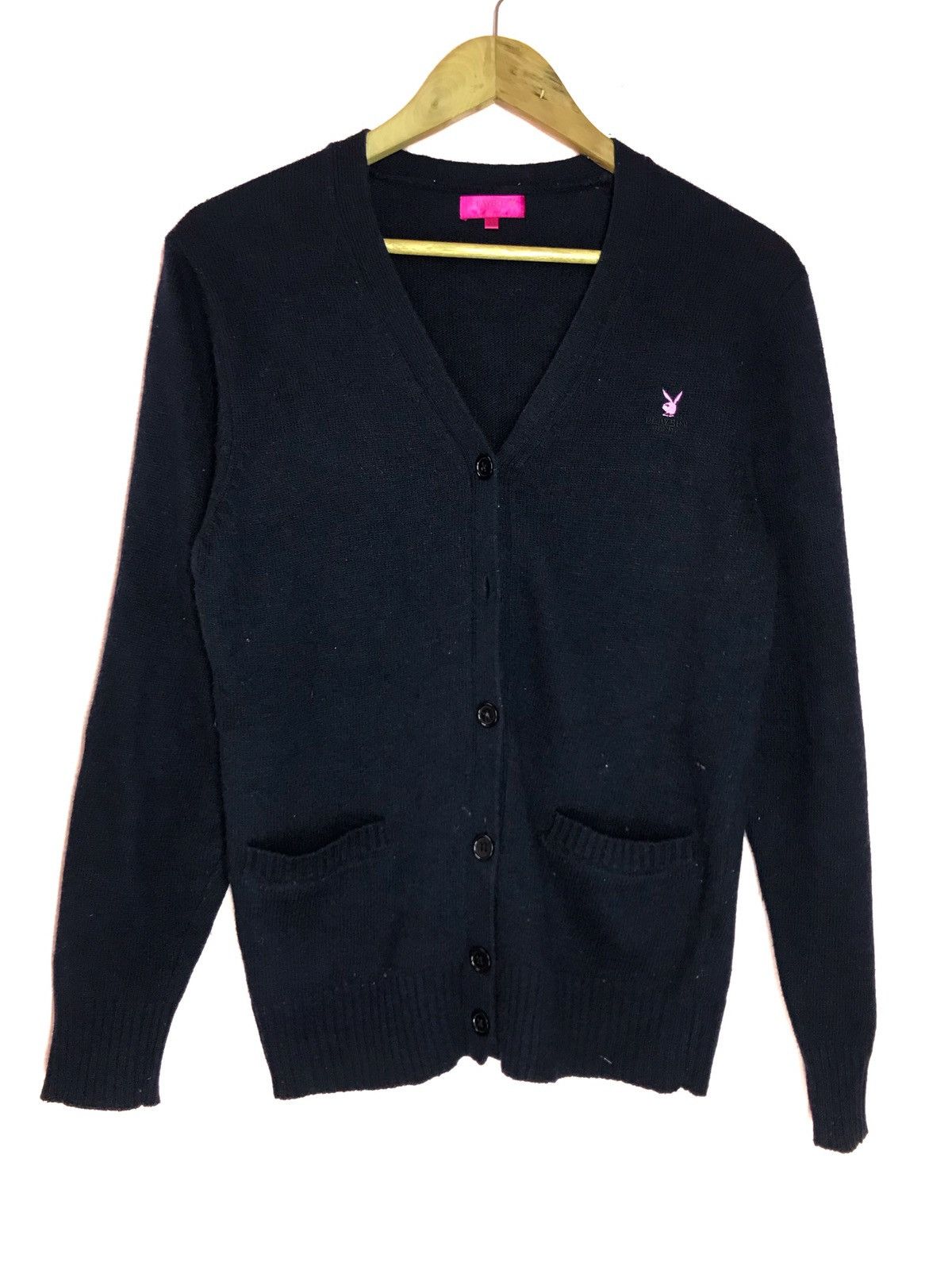 Playboy Blue Black Cardigan