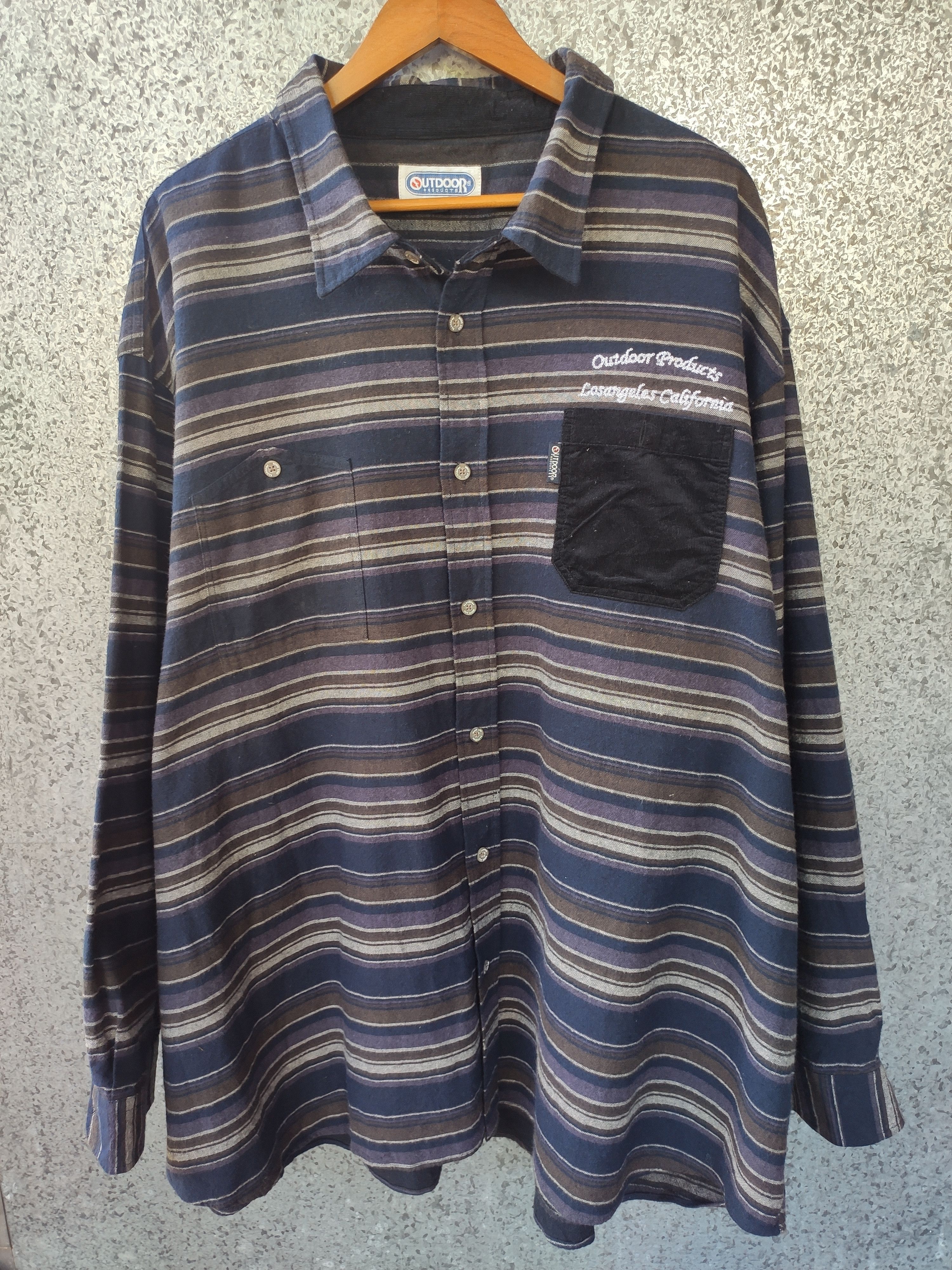 Vintage Outdoor Flannel oversize