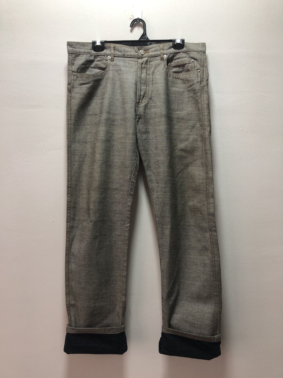 A.P.C. APC Denim Pants Reverse Jeans Button | Grailed