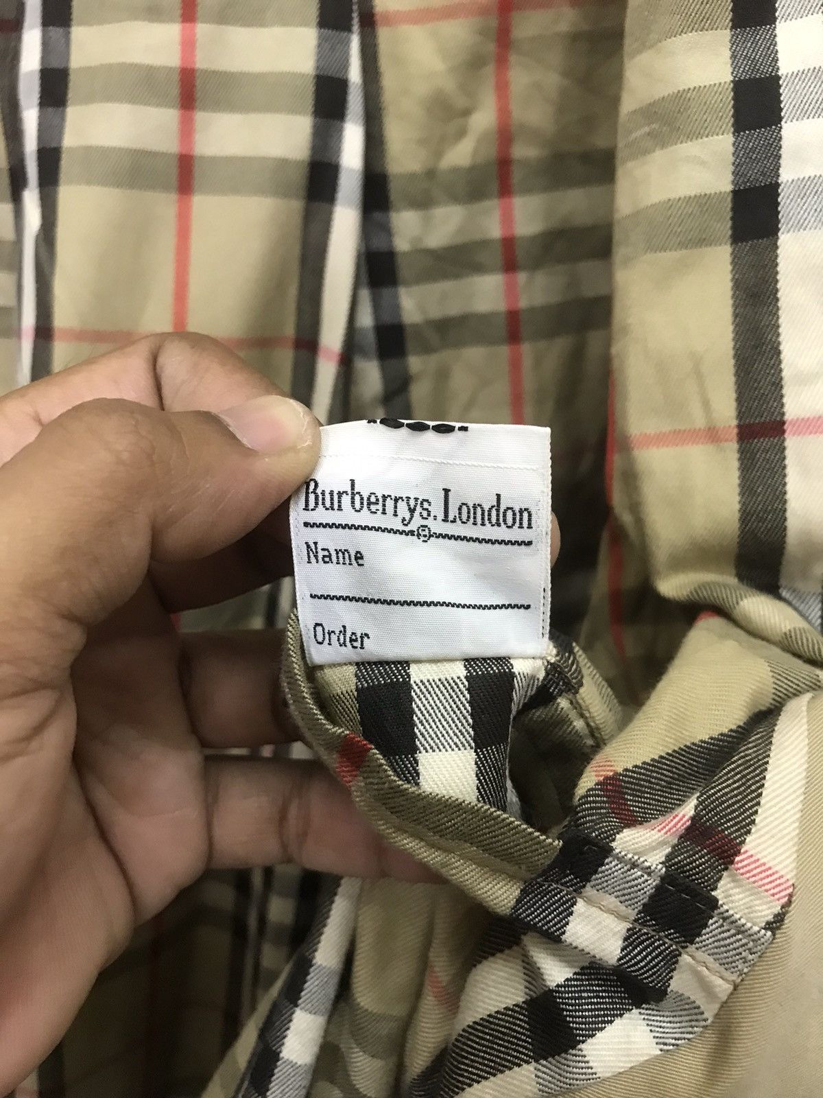Burberry Burberry Specially Made For Maruzen Tokyo X Vintage X Rare Size US L / EU 52-54 / 3 - 20 Thumbnail