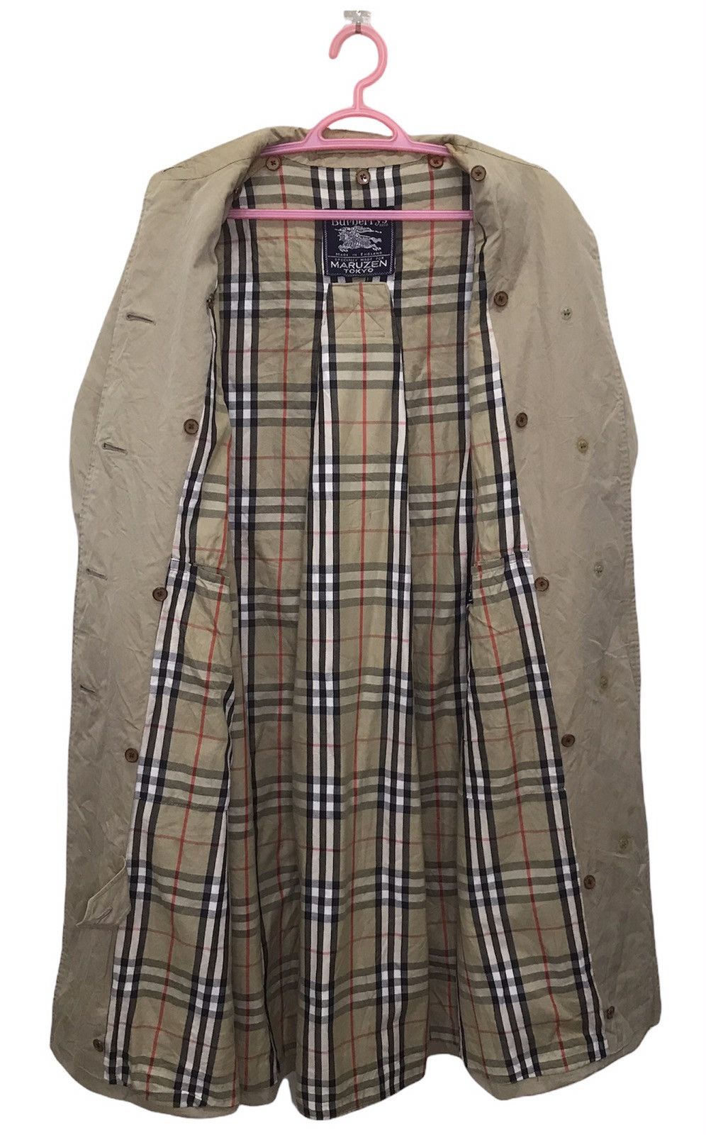 Burberry Burberry Specially Made For Maruzen Tokyo X Vintage X Rare Size US L / EU 52-54 / 3 - 13 Thumbnail