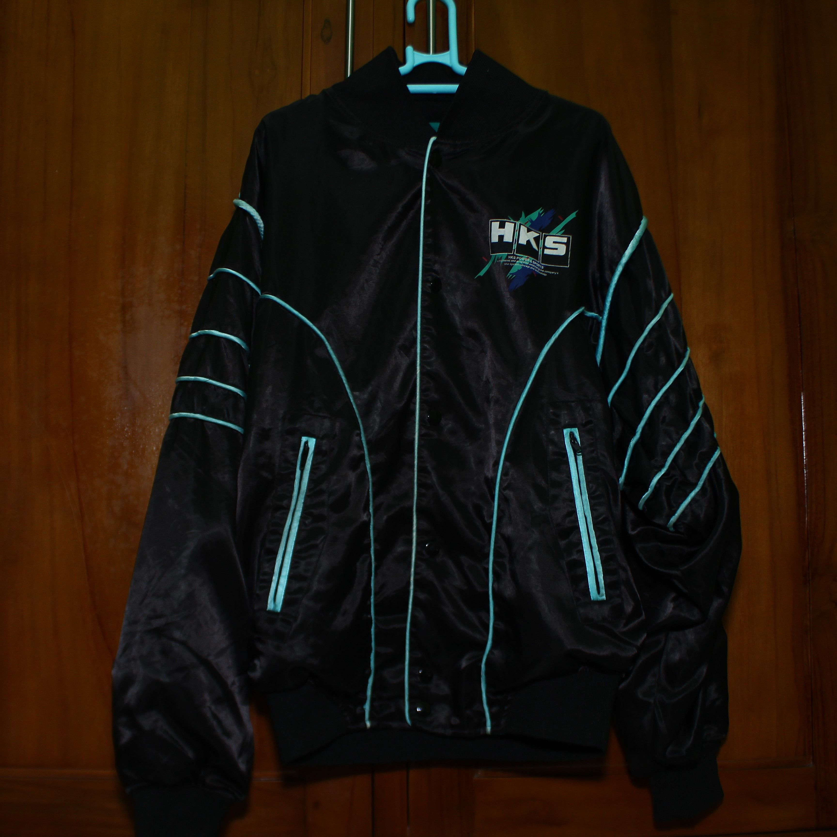 Japanese Brand Very Rare Vintage HKS Oil Spill Jacket Grailed