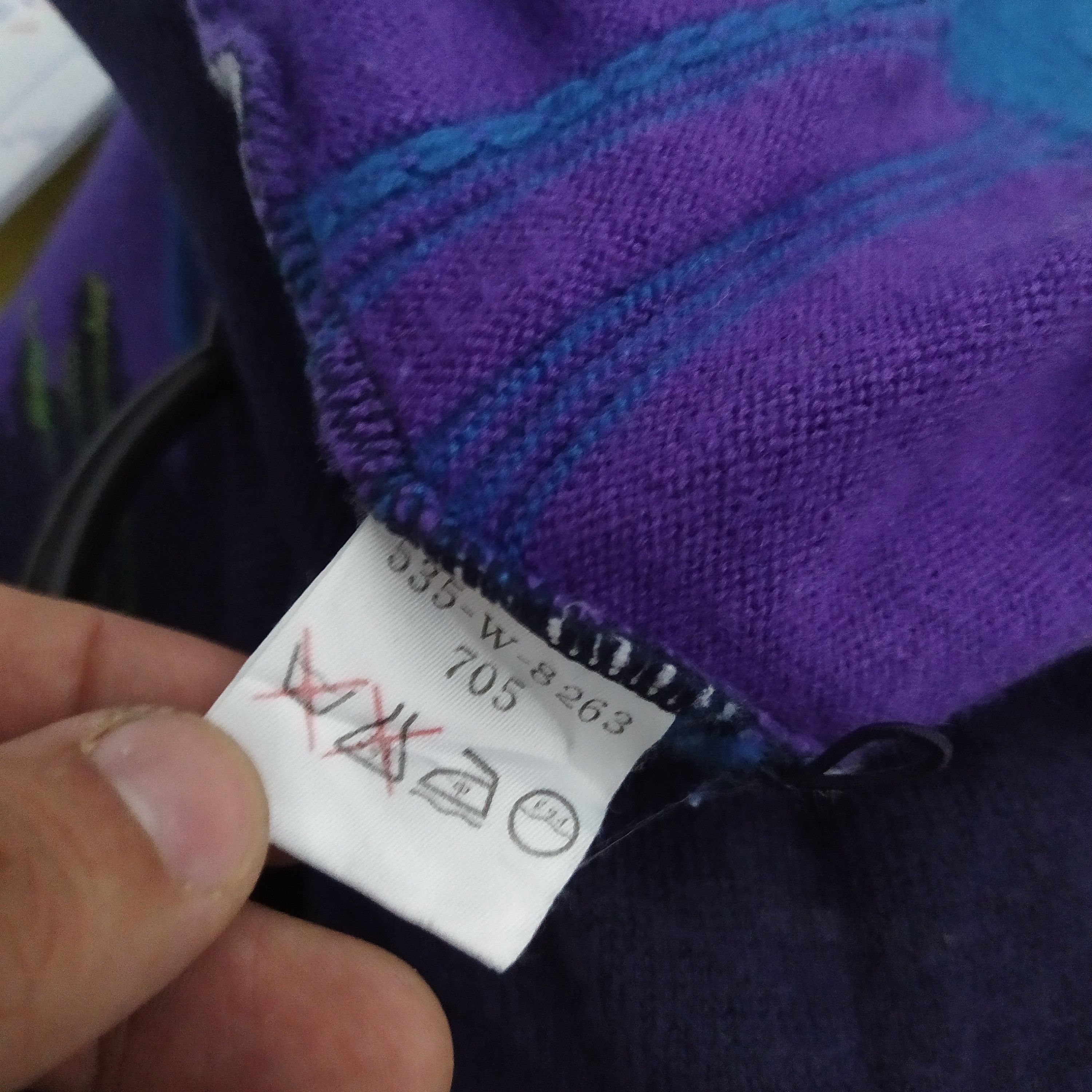 Kenzo × Vintage KENZO RAINBOW INCEPTION KNITWEAR (D78) Size US M / EU 48-50 / 2 - 6 Thumbnail