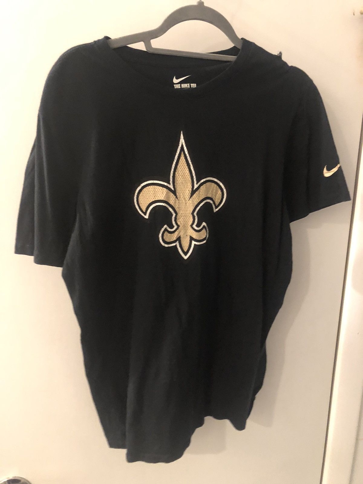 NFL × Nike New Orleans Saints nfl football logo shirt size large Size US L / EU 52-54 / 3 - 1 Thumbnail