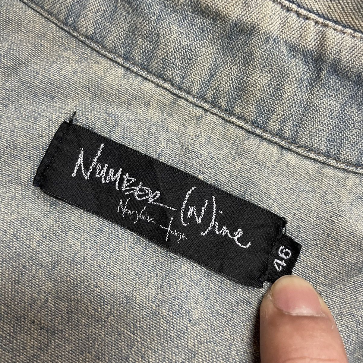 Japanese Brand Number (N)ine Music Note Denim Jacket Size US S / EU 44-46 / 1 - 15 Thumbnail