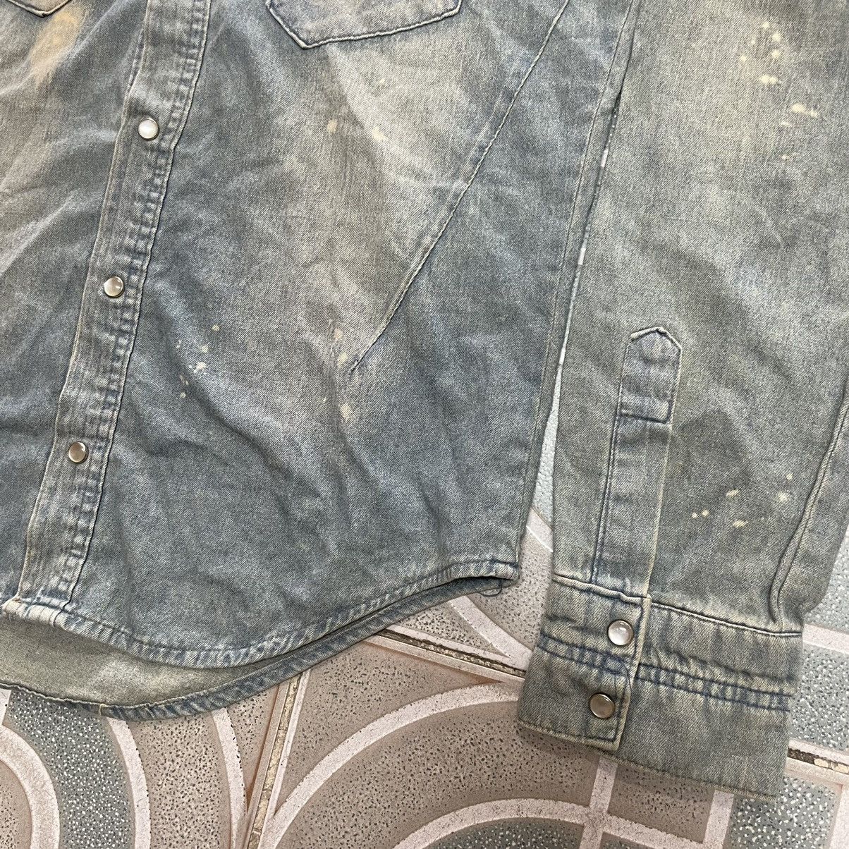 Japanese Brand Number (N)ine Music Note Denim Jacket Size US S / EU 44-46 / 1 - 5 Thumbnail