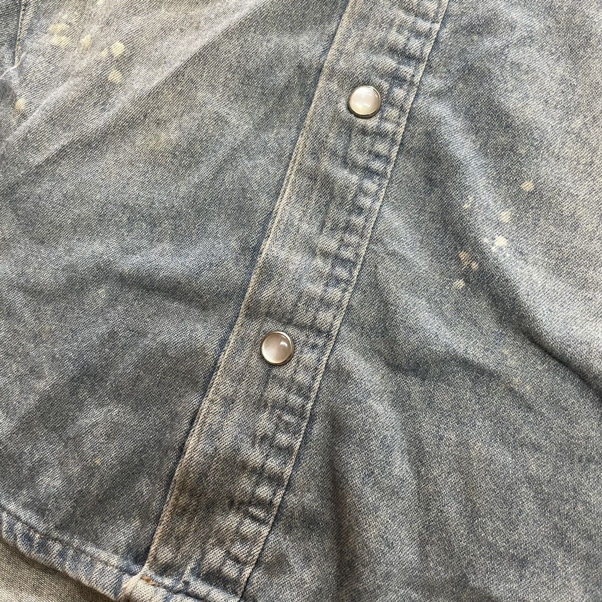 Japanese Brand Number (N)ine Music Note Denim Jacket Size US S / EU 44-46 / 1 - 6 Thumbnail