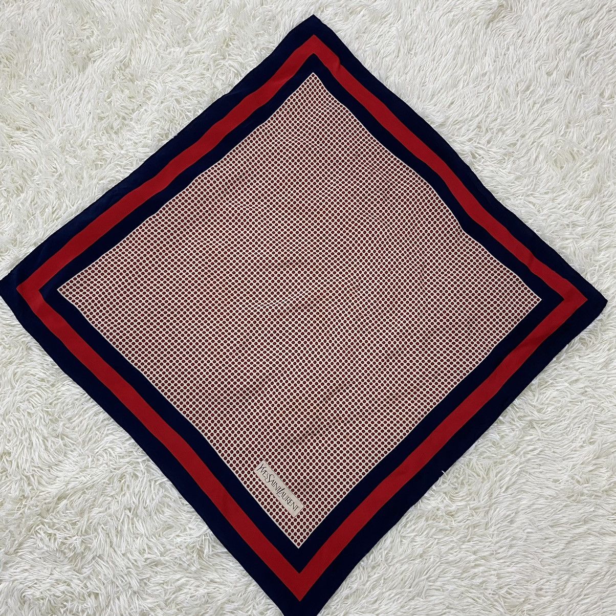 Yves Saint Laurent ✨YVES SAINT LAURENT SILK SCARF (30.5"x30.5") Size ONE SIZE - 2 Thumbnail