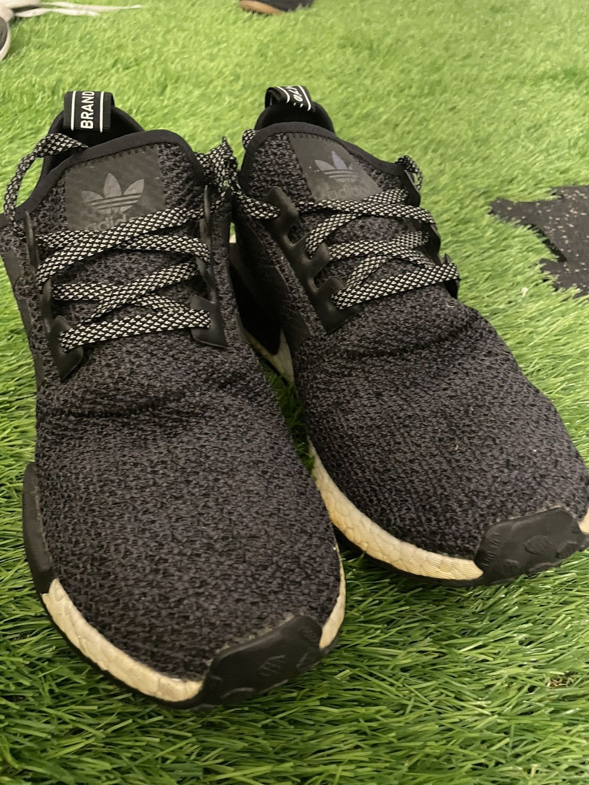 Adidas Adidas Champs Sports x NMD_R1 Black Reflective Sneakers Size US 10 / EU 43 - 2 Thumbnail