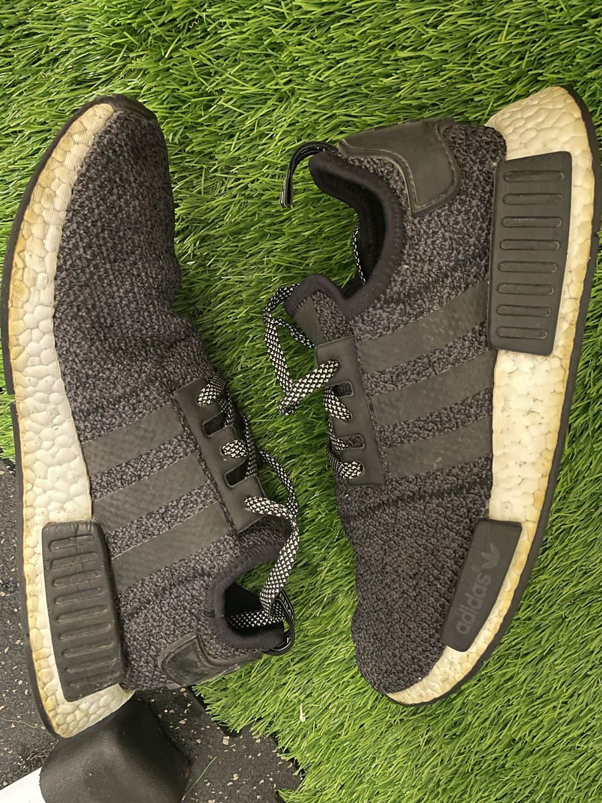 Adidas Adidas Champs Sports x NMD_R1 Black Reflective Sneakers Size US 10 / EU 43 - 3 Thumbnail