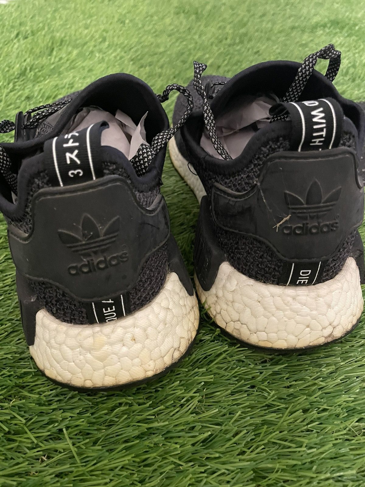 Adidas Adidas Champs Sports x NMD_R1 Black Reflective Sneakers Size US 10 / EU 43 - 4 Thumbnail