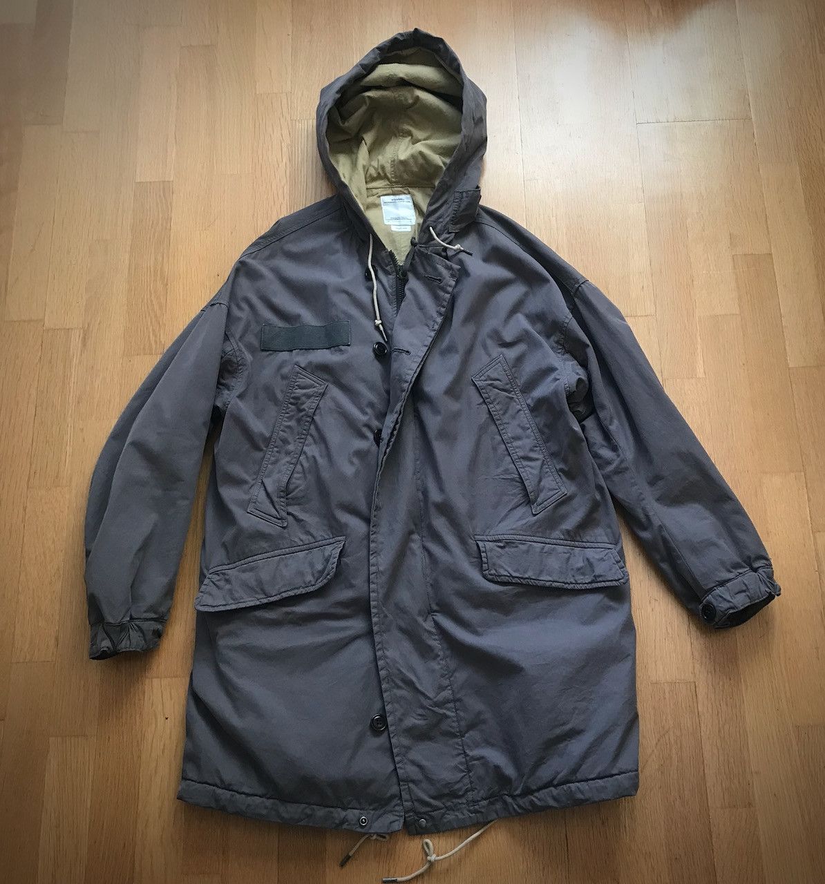 Visvim PATTERSON OVERCOAT (C/NY) | Grailed