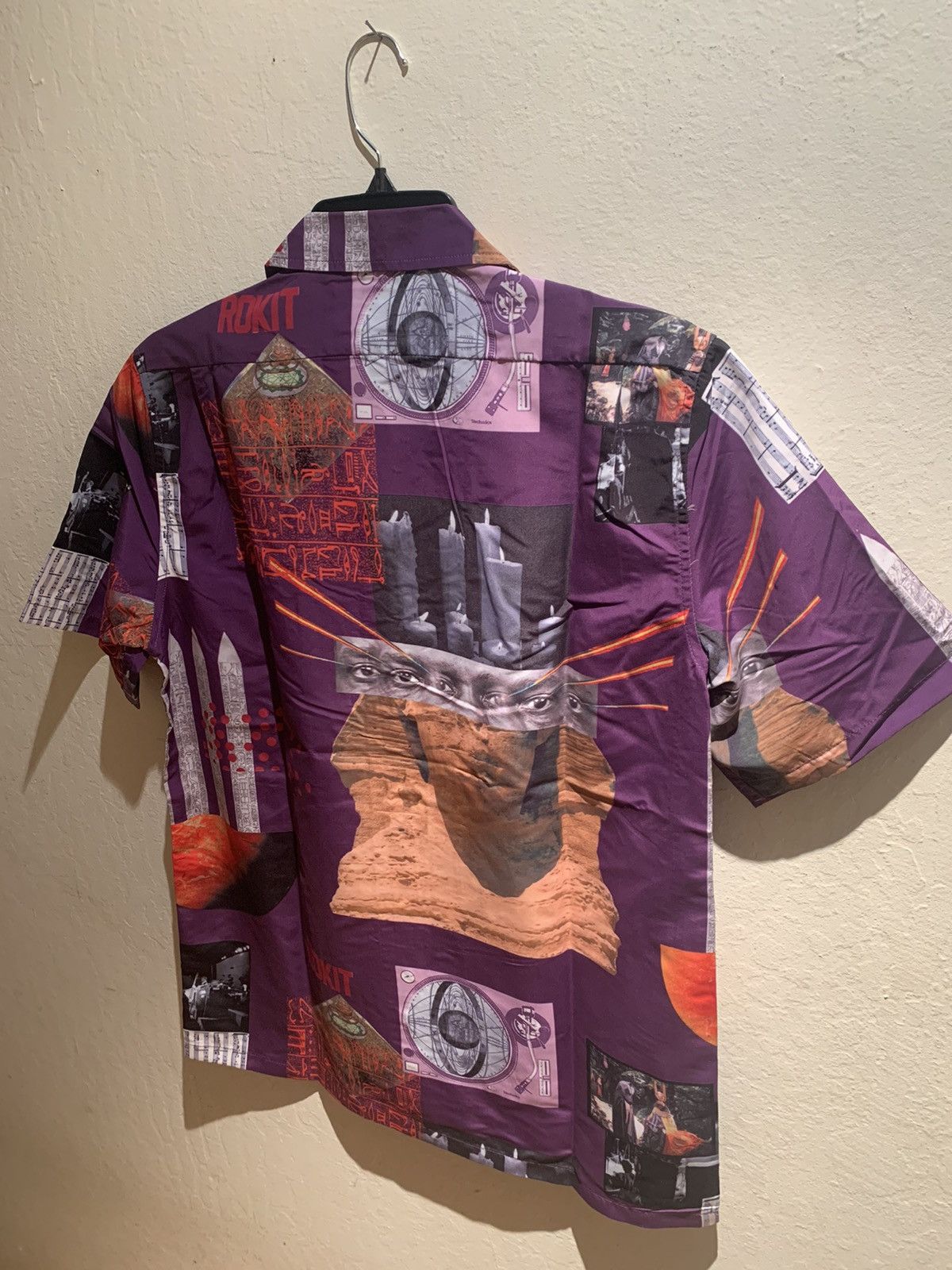Designer × Rokit *RARE* New Rokit Esoteric Symbolism Button Shirt - Large Size US L / EU 52-54 / 3 - 2 Thumbnail