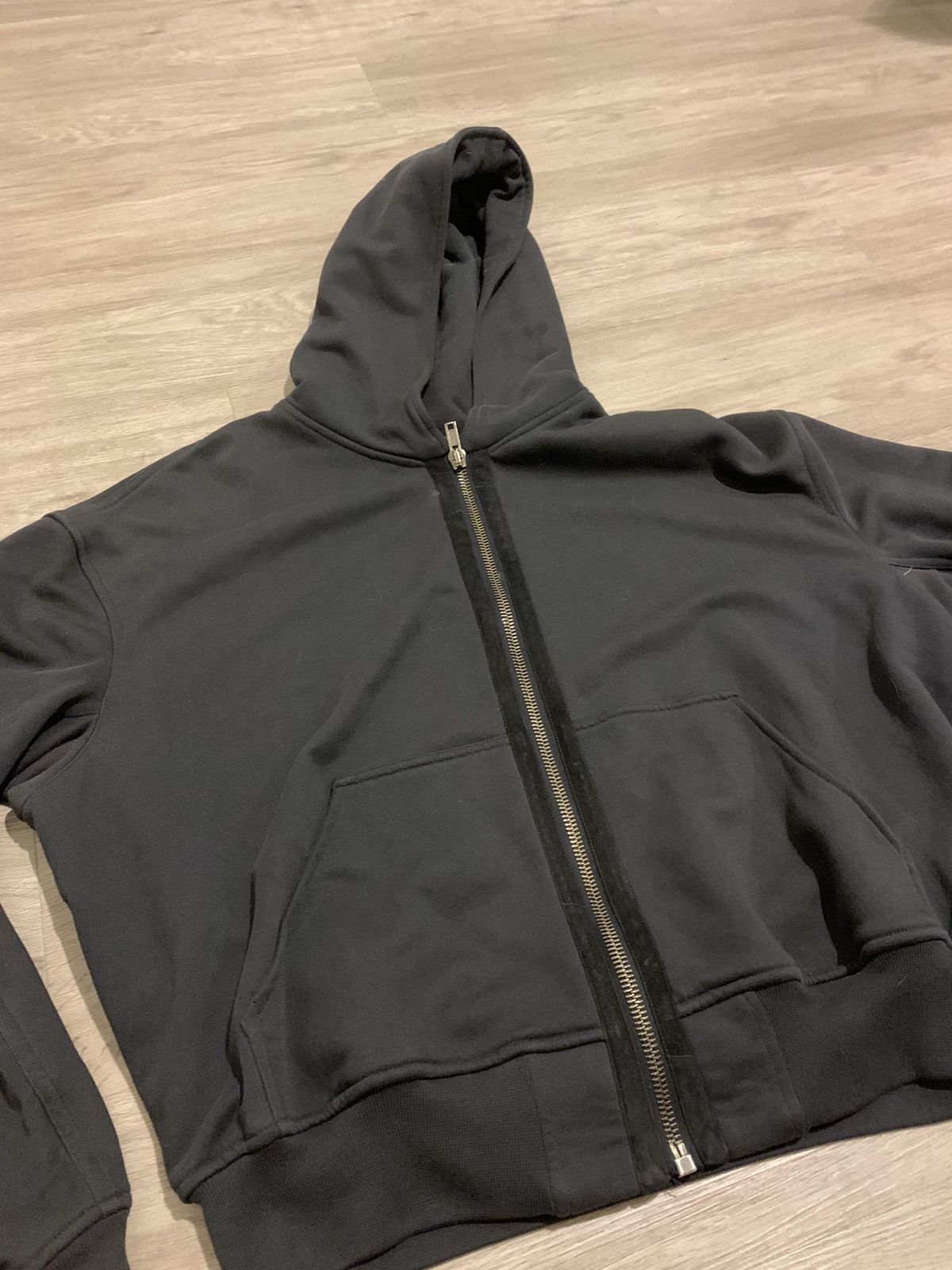 Haider Ackermann Haider Ackermann FW14 Suede trim zip up hoodie Size US M / EU 48-50 / 2 - 3 Thumbnail