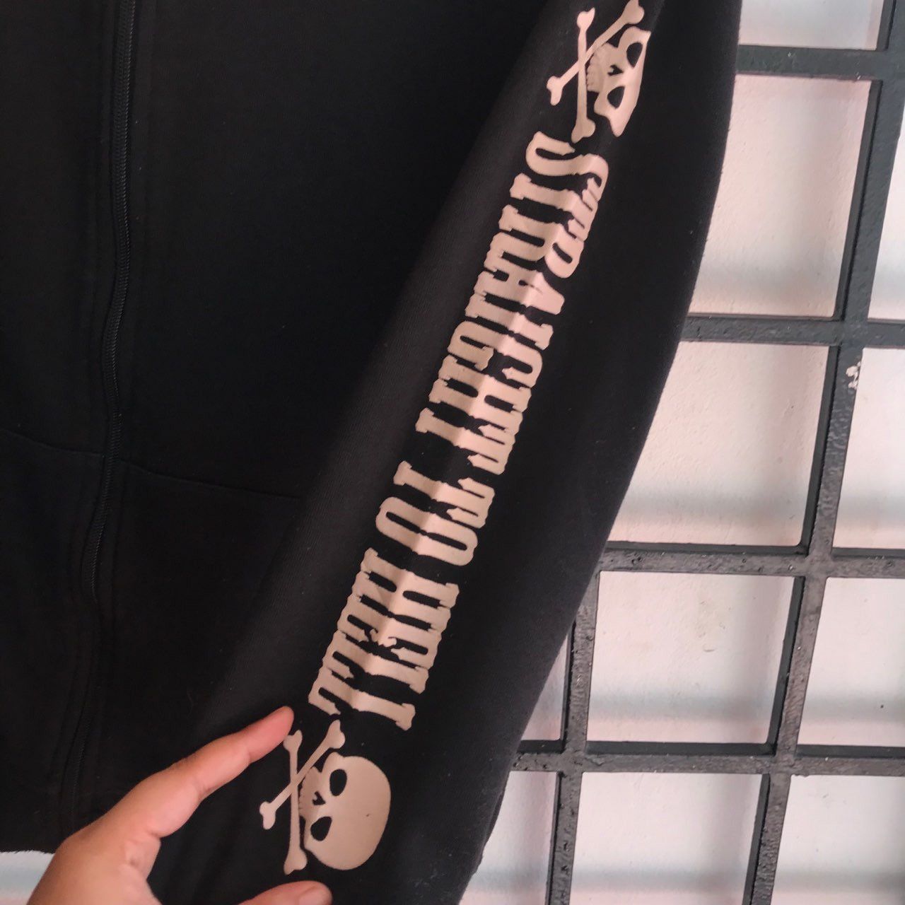Designer × Japanese Brand 🔥 Japanese Brand "Straight To Hell" Black Jacket Hoodie Size US M / EU 48-50 / 2 - 5 Thumbnail