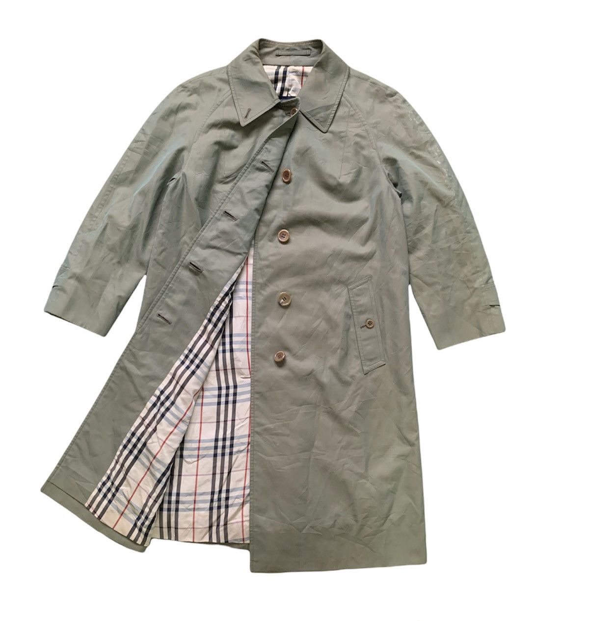 Vintage burberry trench coat london sales
