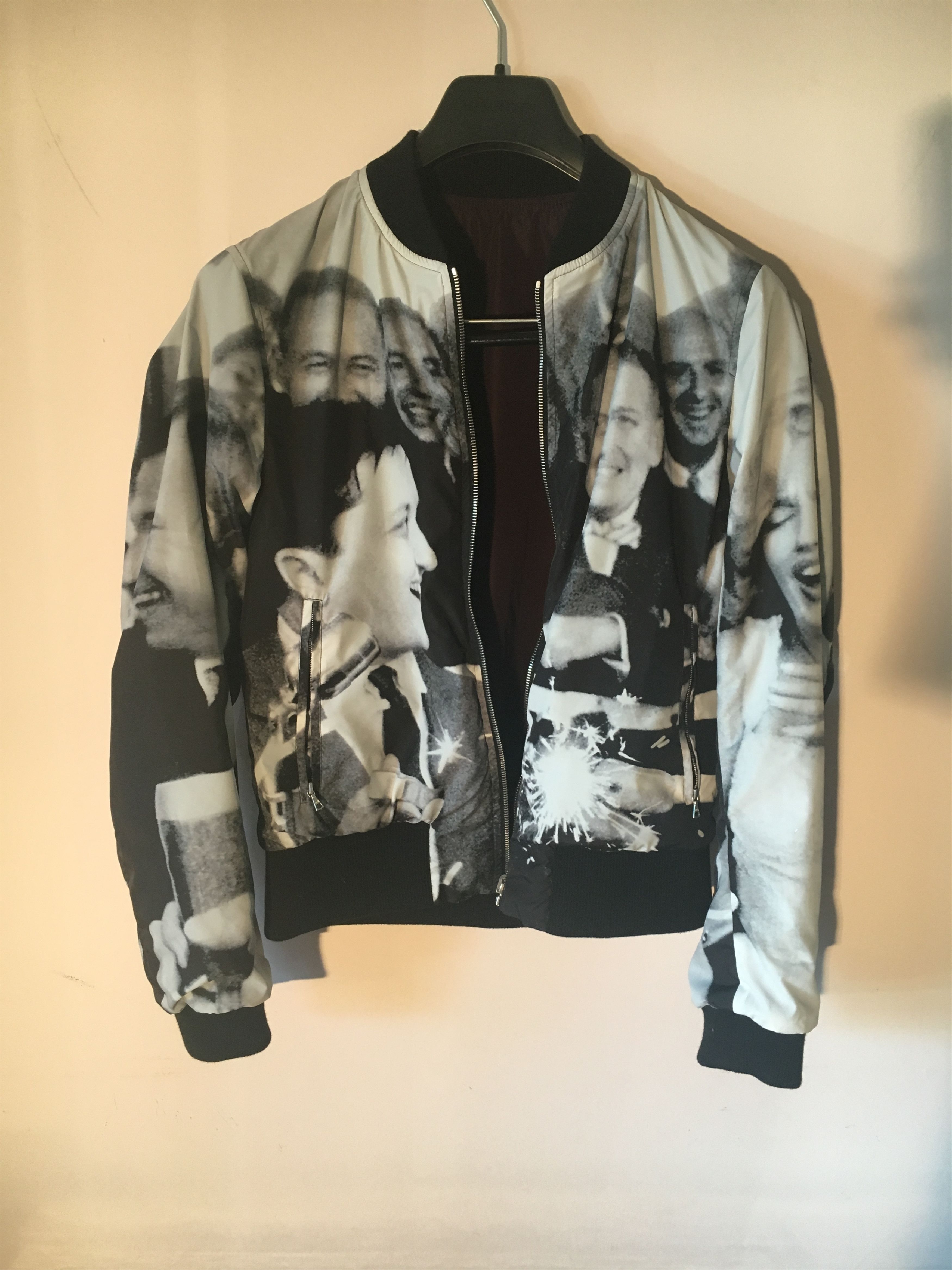 Dries van noten reversible bomber jacket online