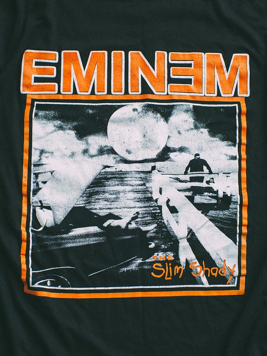 Vintage Vintage 2000 Eminem "The Slim Shady" Bootleg T-Shirt Size US XL / EU 56 / 4 - 2 Preview