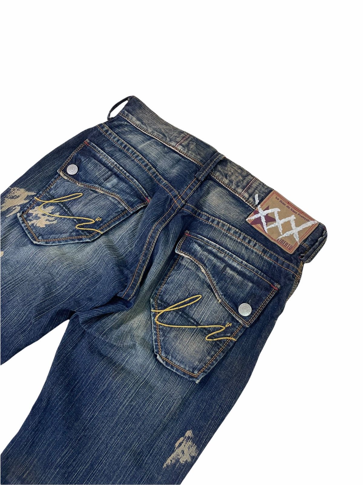 Liberto XXX Triple Resistance Distressed Jeans
