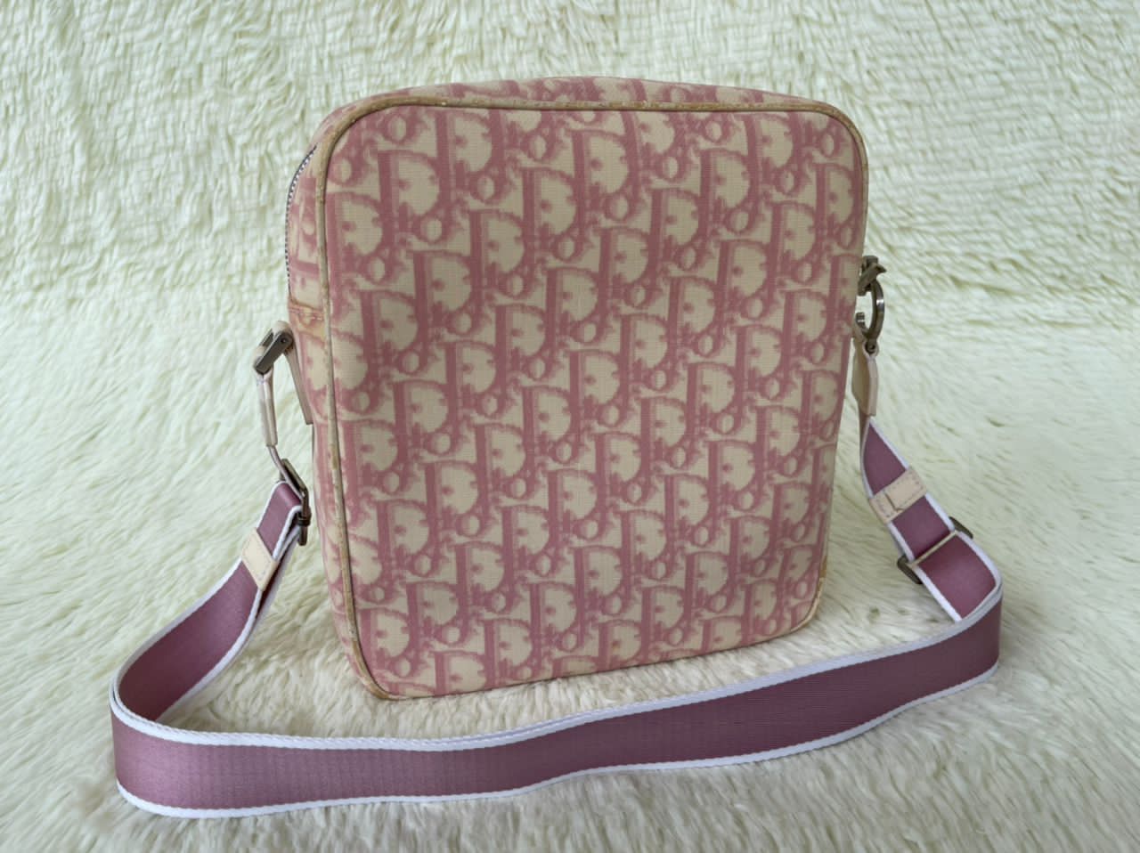 Christian Dior Monsieur × Dior Christian Dior Pink Trotter Diorissimo No.1 Crossbody Bag Size ONE SIZE - 6 Thumbnail