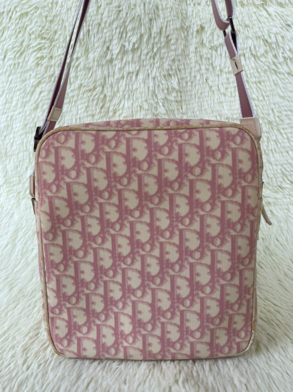 Christian Dior Monsieur × Dior Christian Dior Pink Trotter Diorissimo No.1 Crossbody Bag Size ONE SIZE - 12 Thumbnail