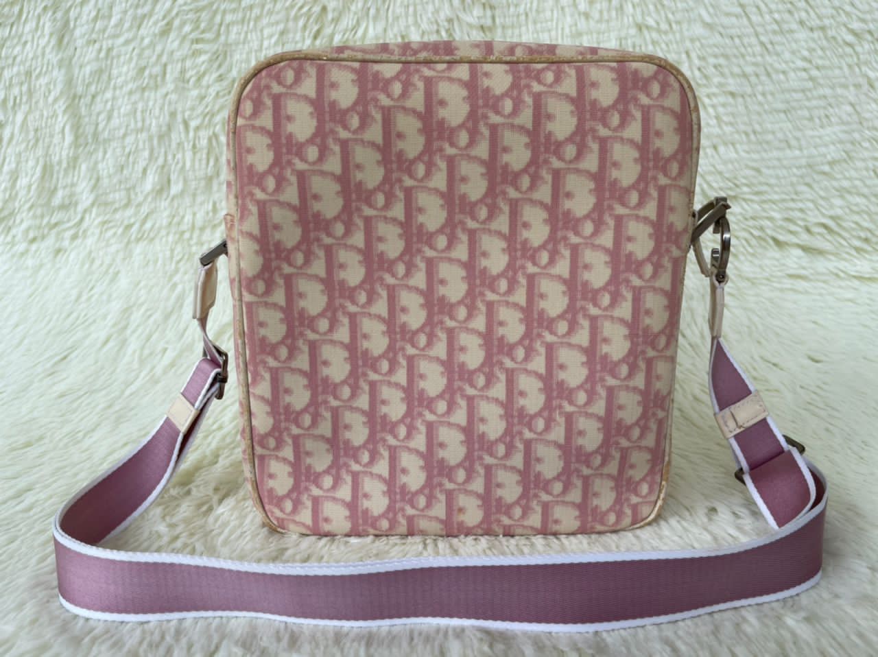 Christian Dior Monsieur × Dior Christian Dior Pink Trotter Diorissimo No.1 Crossbody Bag Size ONE SIZE - 5 Thumbnail