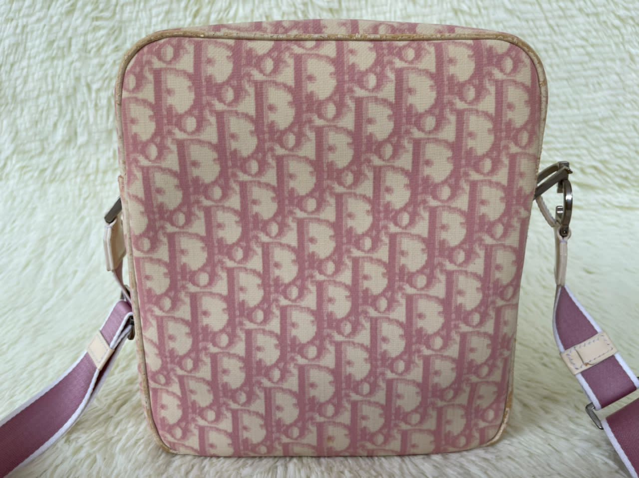 Christian Dior Monsieur × Dior Christian Dior Pink Trotter Diorissimo No.1 Crossbody Bag Size ONE SIZE - 8 Thumbnail
