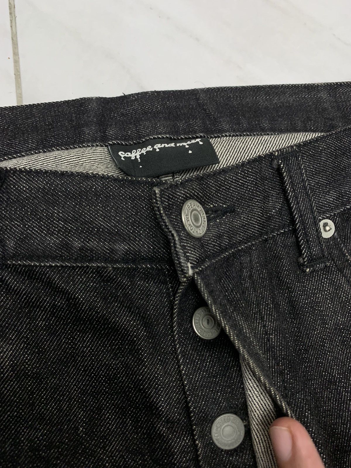 Beams Plus Beams x coffee and milk denim pants jeans Japan Size US 32 / EU 48 - 8 Thumbnail