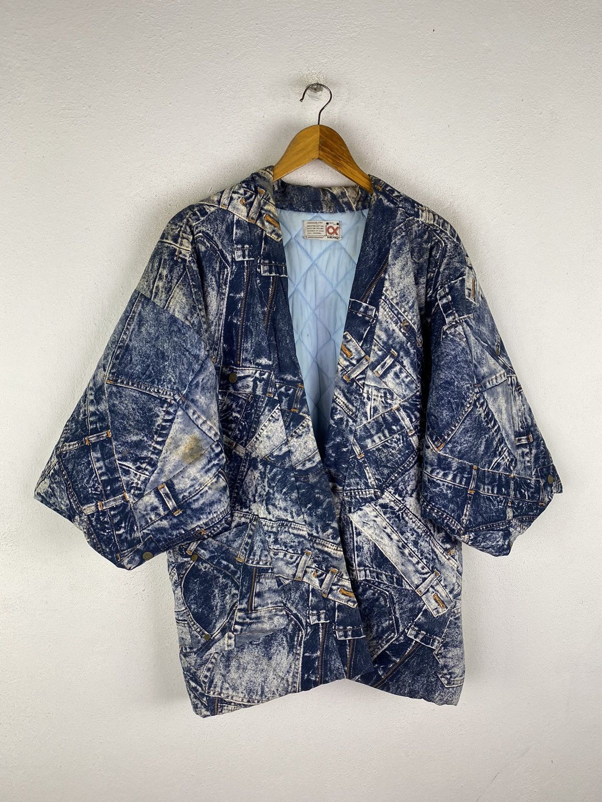 Japanese Brand × Vintage 🔥DHL SHIPPING🔥VINTAGE STYLE KIMONO BY MERIC Size US L / EU 52-54 / 3 - 7 Thumbnail