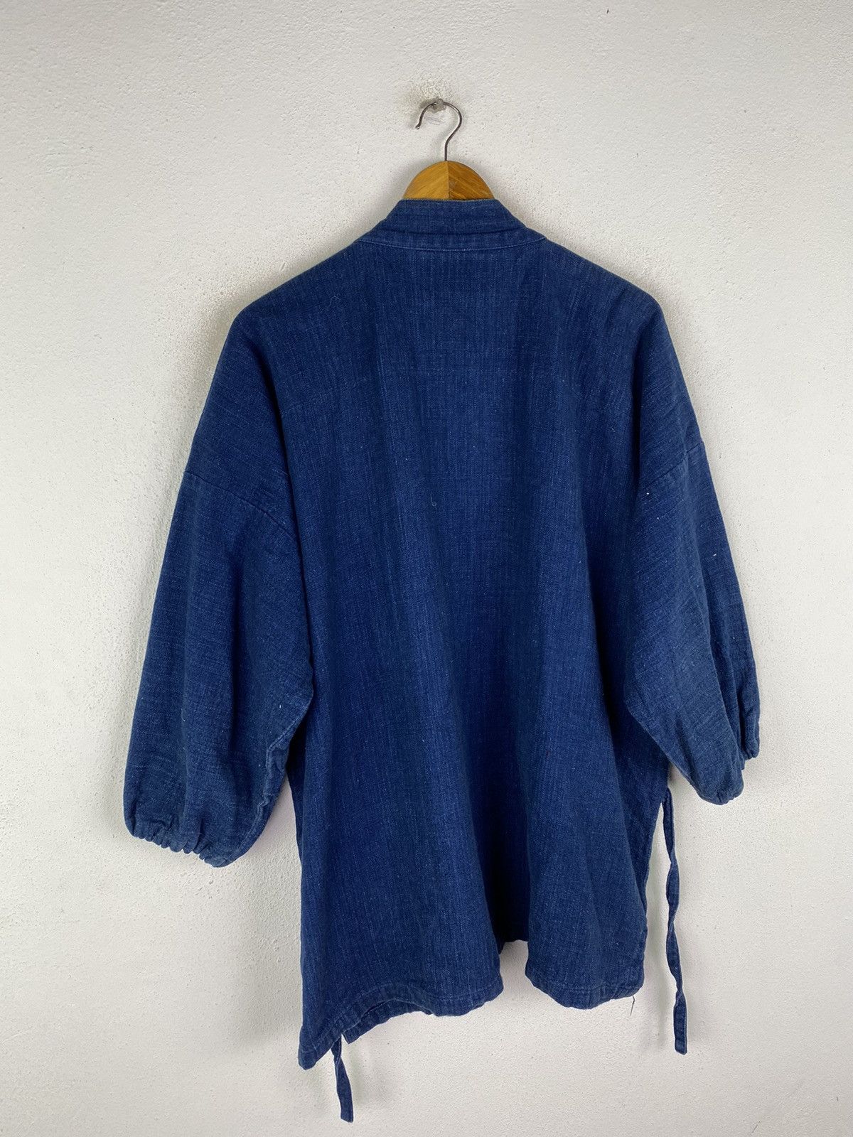 Indigo × Japanese Brand 🔥DHL SHIPPING🔥INDIGO KIMONO KENDO MATSUKAN STYLE Size US L / EU 52-54 / 3 - 7 Thumbnail