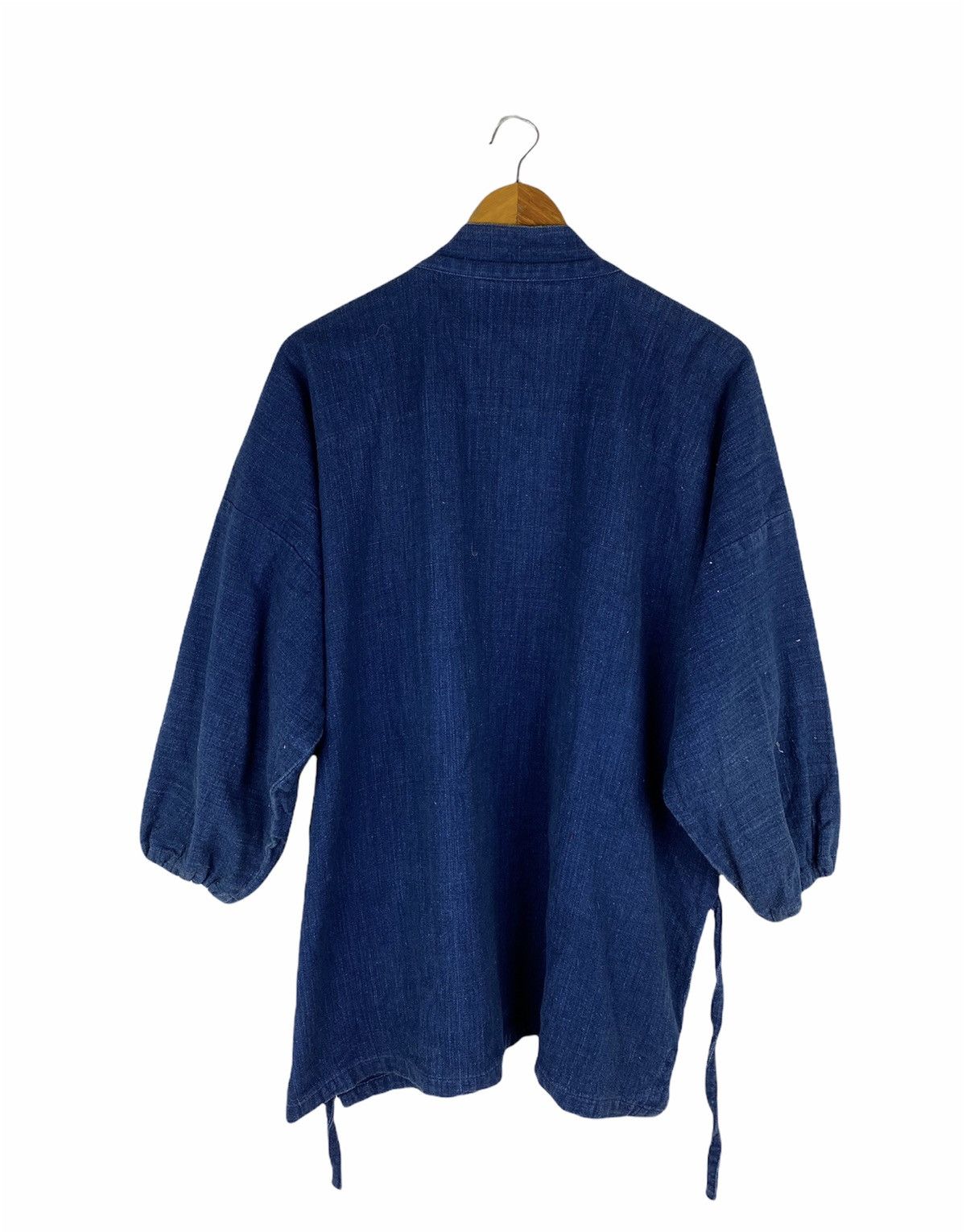 Indigo × Japanese Brand 🔥DHL SHIPPING🔥INDIGO KIMONO KENDO MATSUKAN STYLE Size US L / EU 52-54 / 3 - 2 Thumbnail