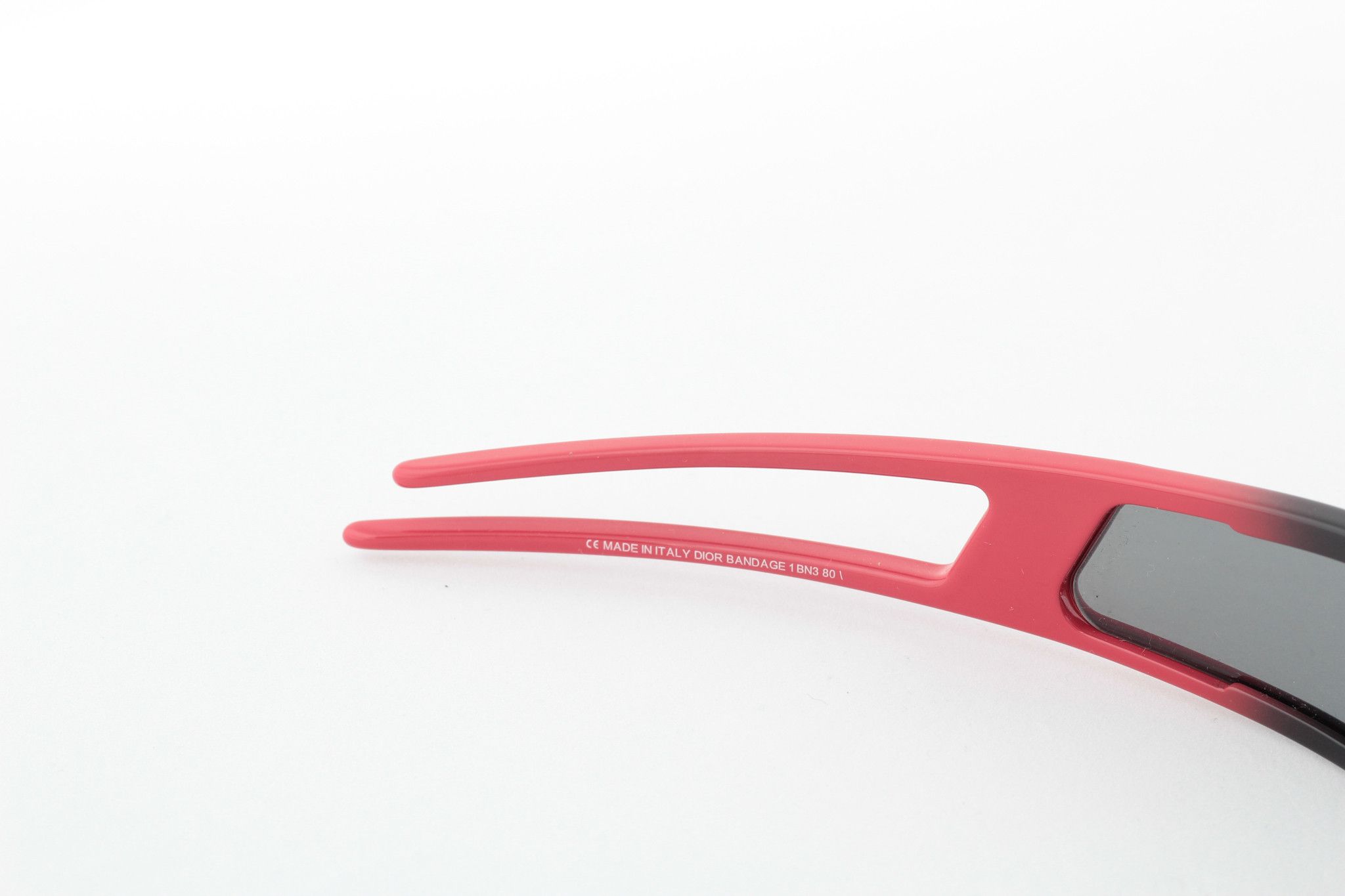 Dior × John Galliano DIOR BANDAGE 1BN3 80 HARDCORE SUPER RARE COLOR SUNGLASSES Size ONE SIZE - 4 Thumbnail